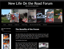 Tablet Screenshot of forum.newlifeontheroad.com